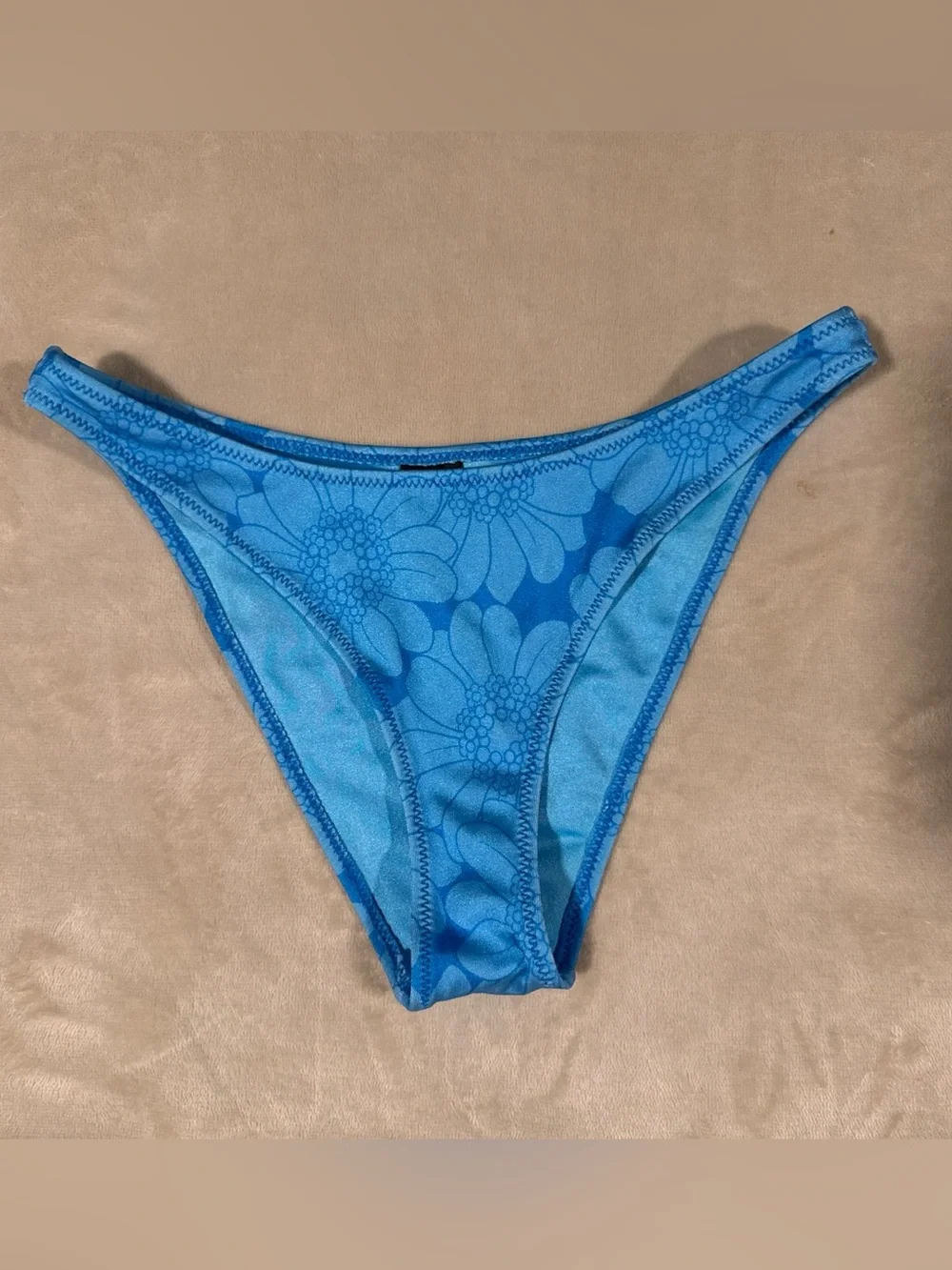triangl swimwear Blue Floral Bikini Bottom